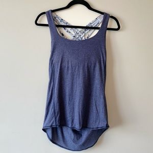 Lululemon free to be serene two in one tank